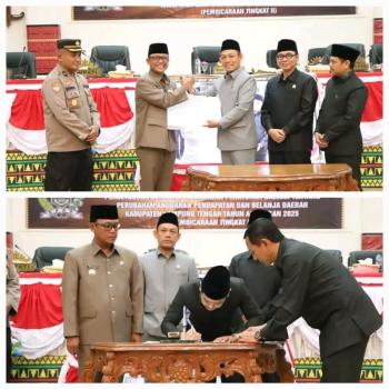 Perubahan APBD 2025 Lampung Tengah Disepakati, Bupati Ardito Tekankan Transparansi